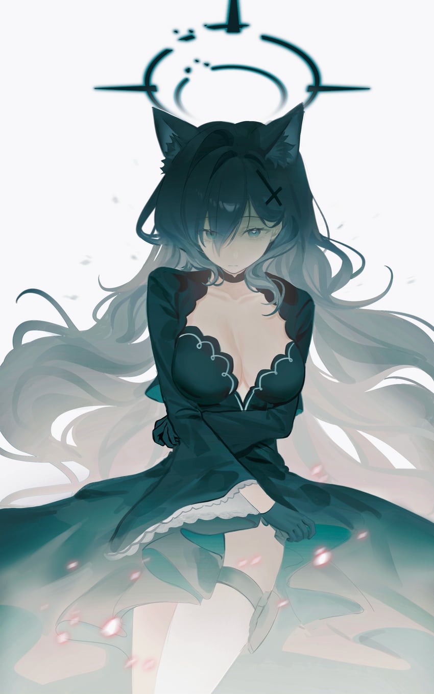 shiroko and shiroko terror (blue archive) drawn by xianyusixu