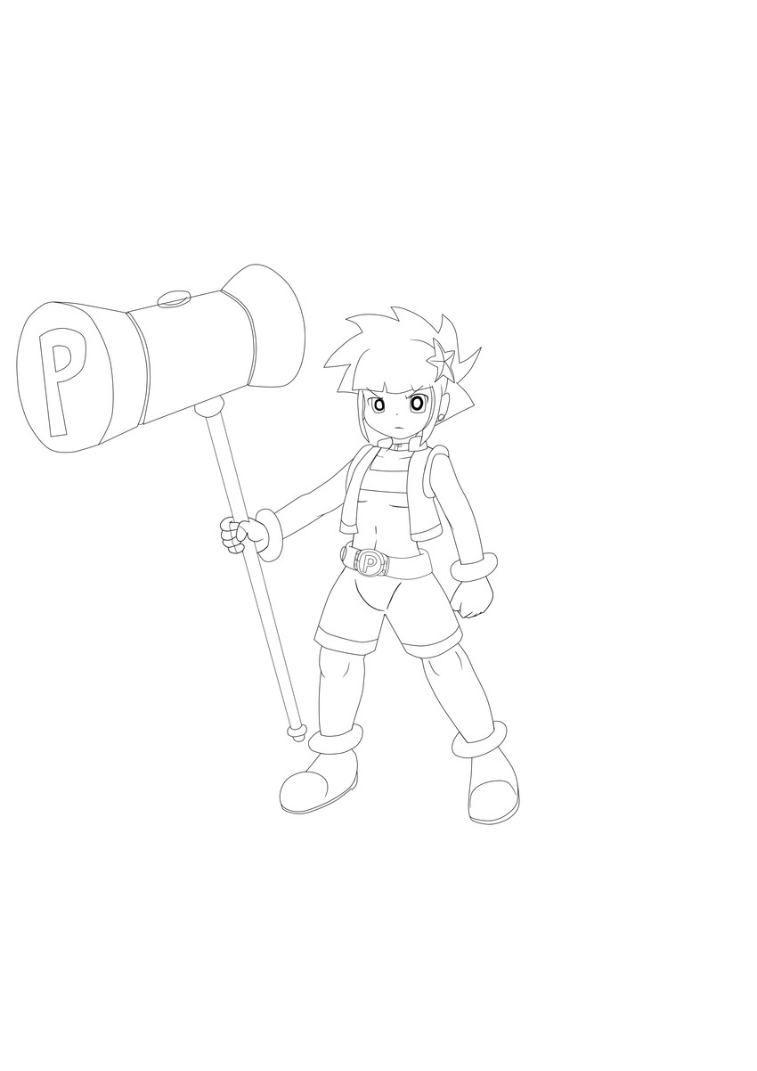 matsubara kaoru and powered buttercup (powerpuff girls z) drawn by achthenuts