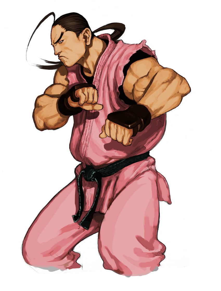 hibiki dan (street fighter and 1 more) drawn by ikeno_daigo