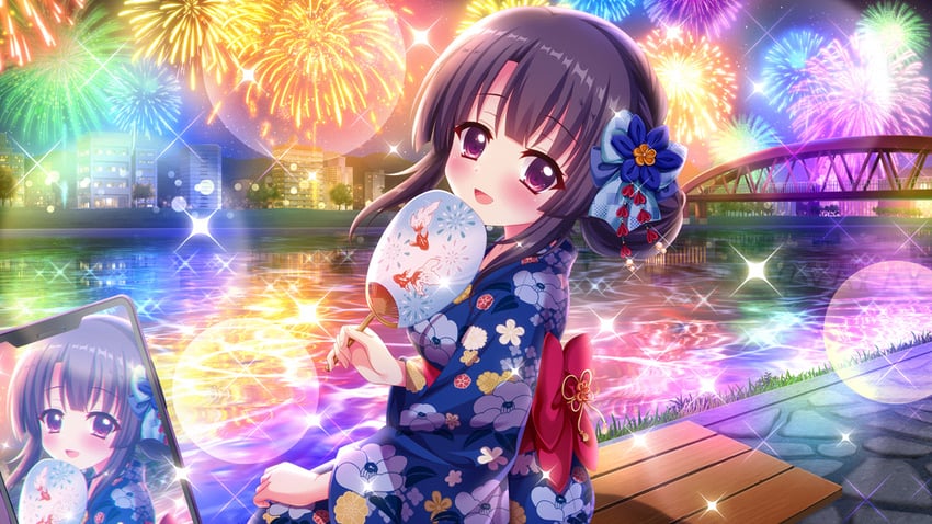 ichikishima mizuha (re:stage!) drawn by izumi_tsubasu