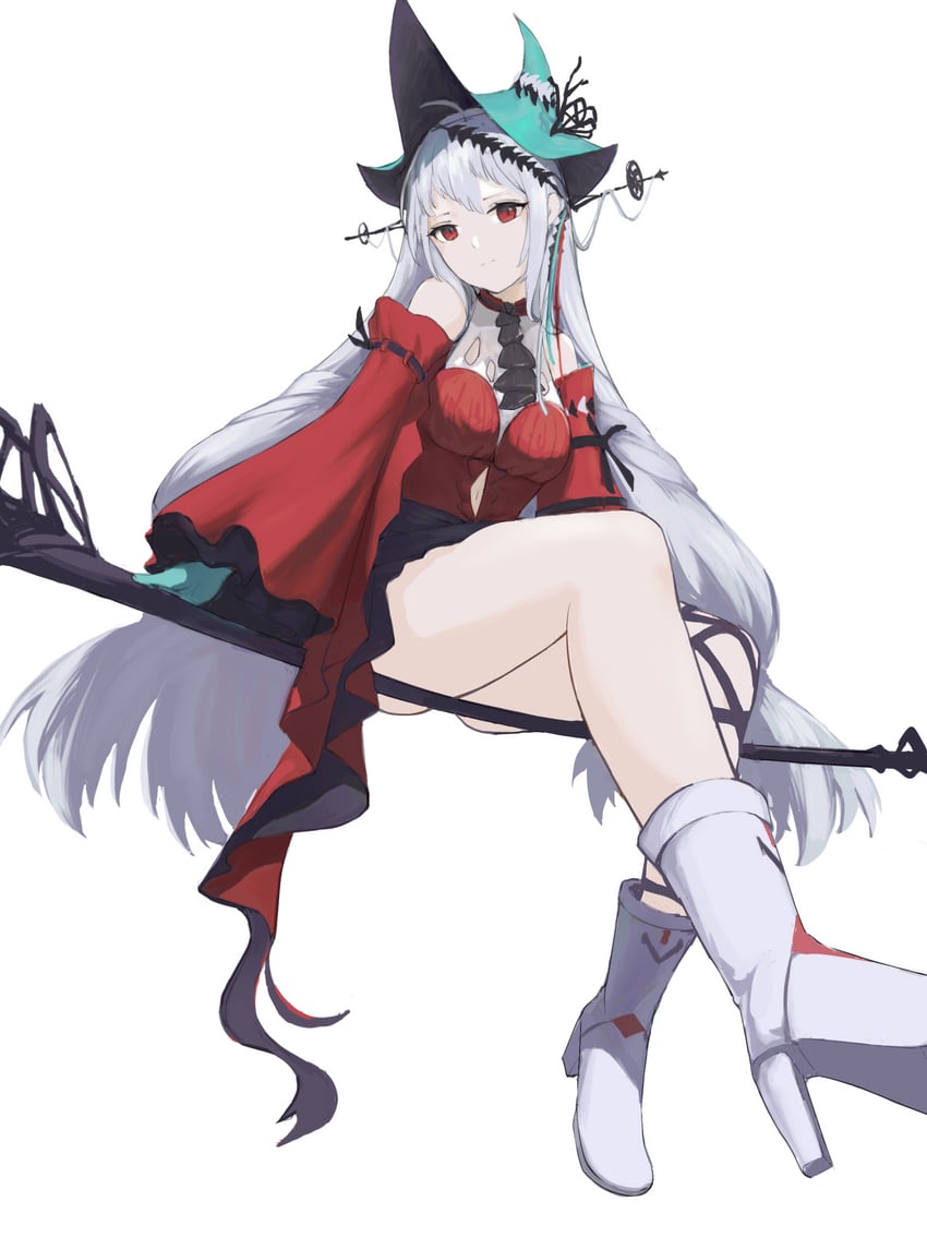 skadi and skadi the corrupting heart (arknights) drawn by yexing_zhexian