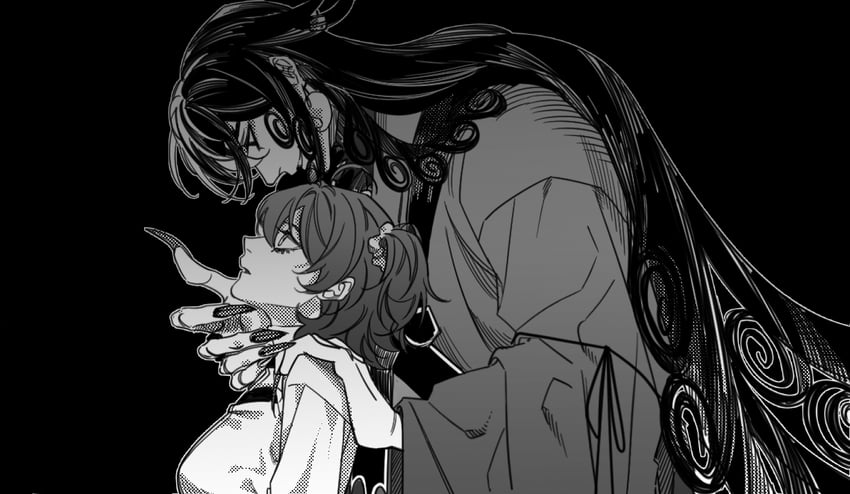 fujimaru ritsuka and ashiya douman (fate and 1 more) drawn by jamong120