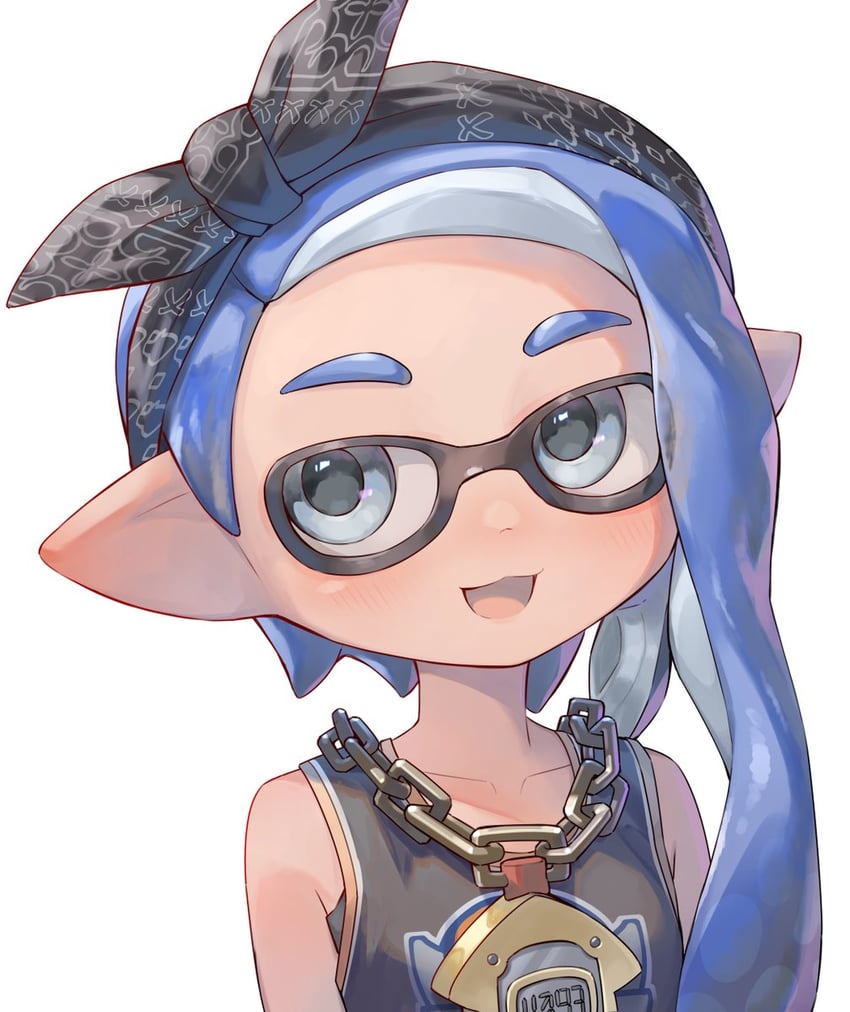 inkling player character and inkling girl (splatoon and 1 more) drawn by gakusei_noa