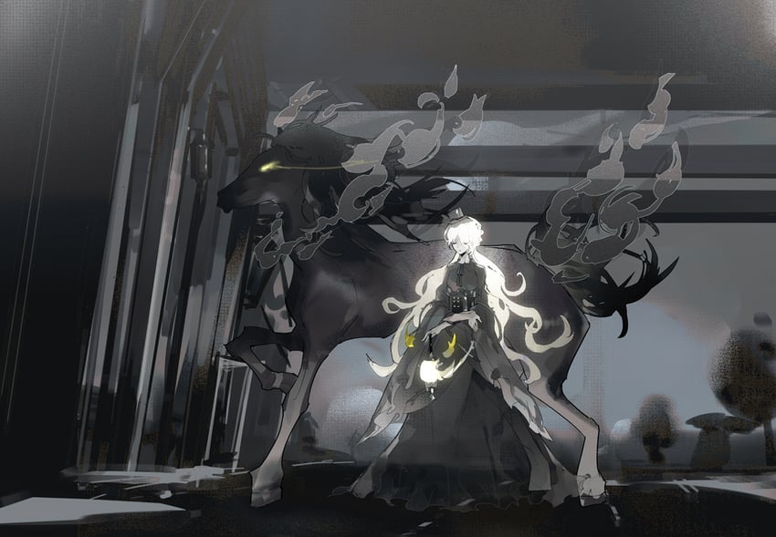 sharron (lord of the mysteries) drawn by lin_chayi