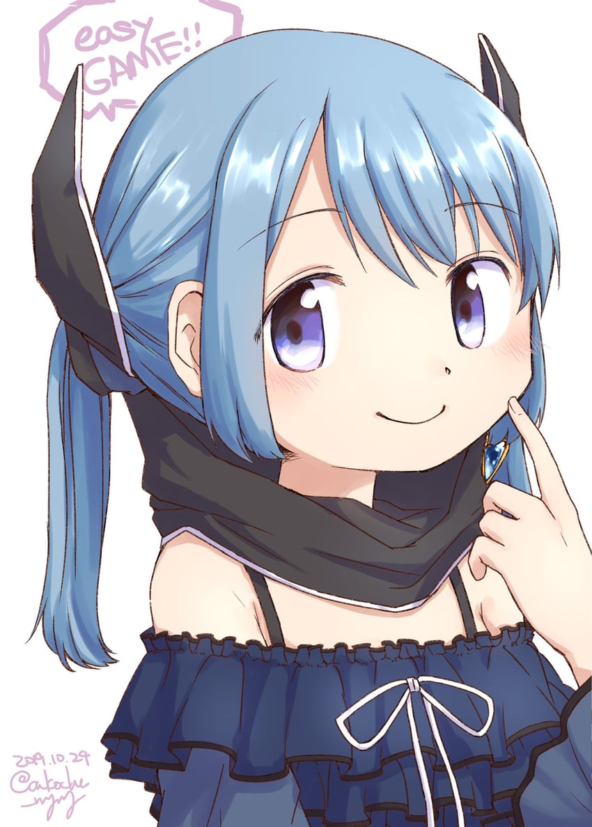 kasane ao (mahou shoujo madoka magica and 1 more) drawn by itou_(ankocha-mgmg)