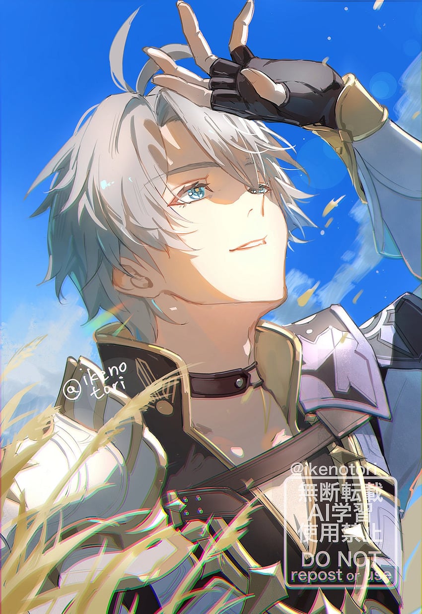 phainon (honkai and 1 more) drawn by ikenotori