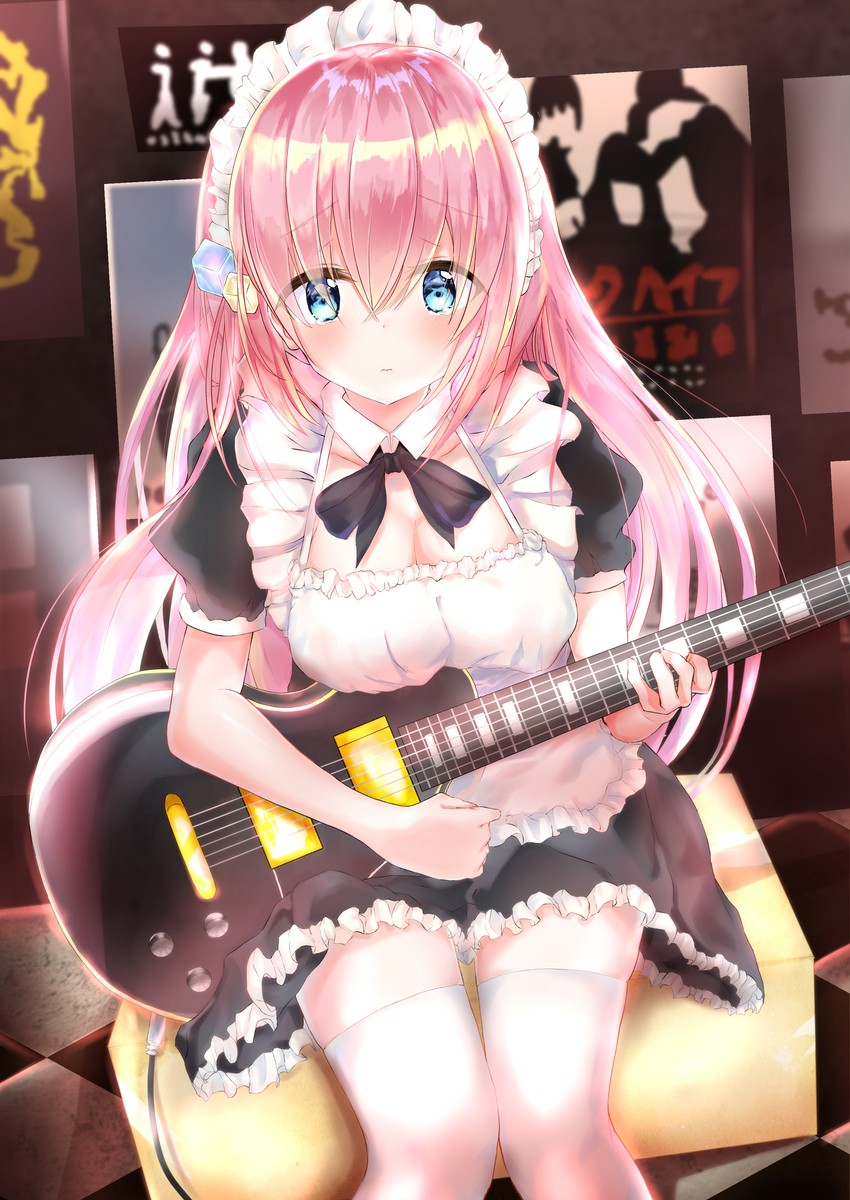 gotoh hitori (bocchi the rock!) drawn by maddo_(gasser_0518)