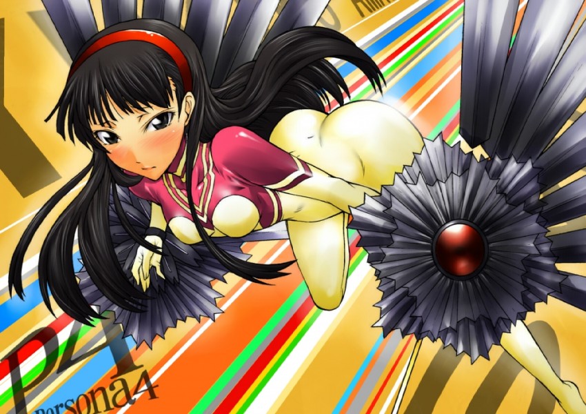amagi yukiko and amaterasu (persona and 1 more) drawn by segami_daisuke