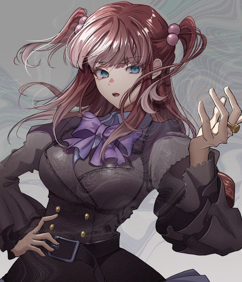 ushiromiya ange (umineko no naku koro ni) drawn by soresono88