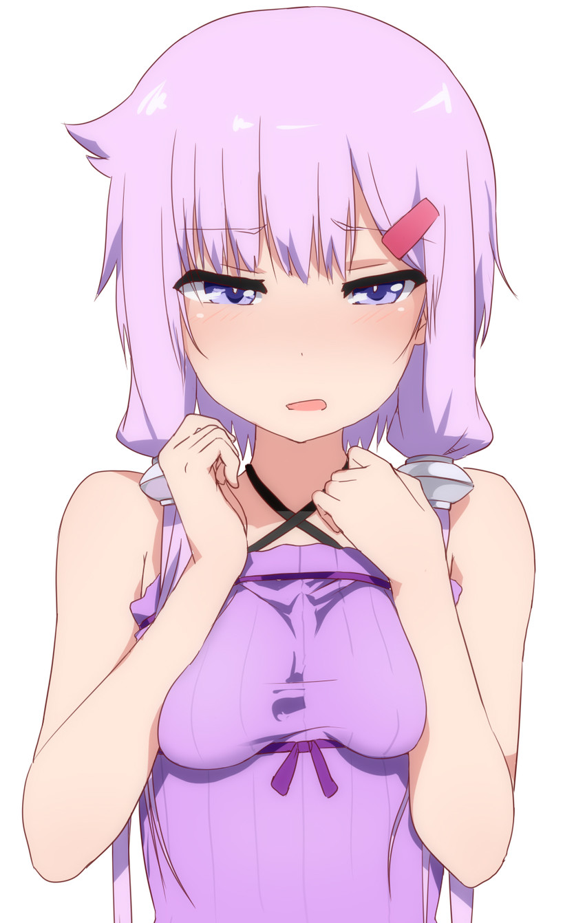 yuzuki yukari (vocaloid and 1 more) drawn by abmayo
