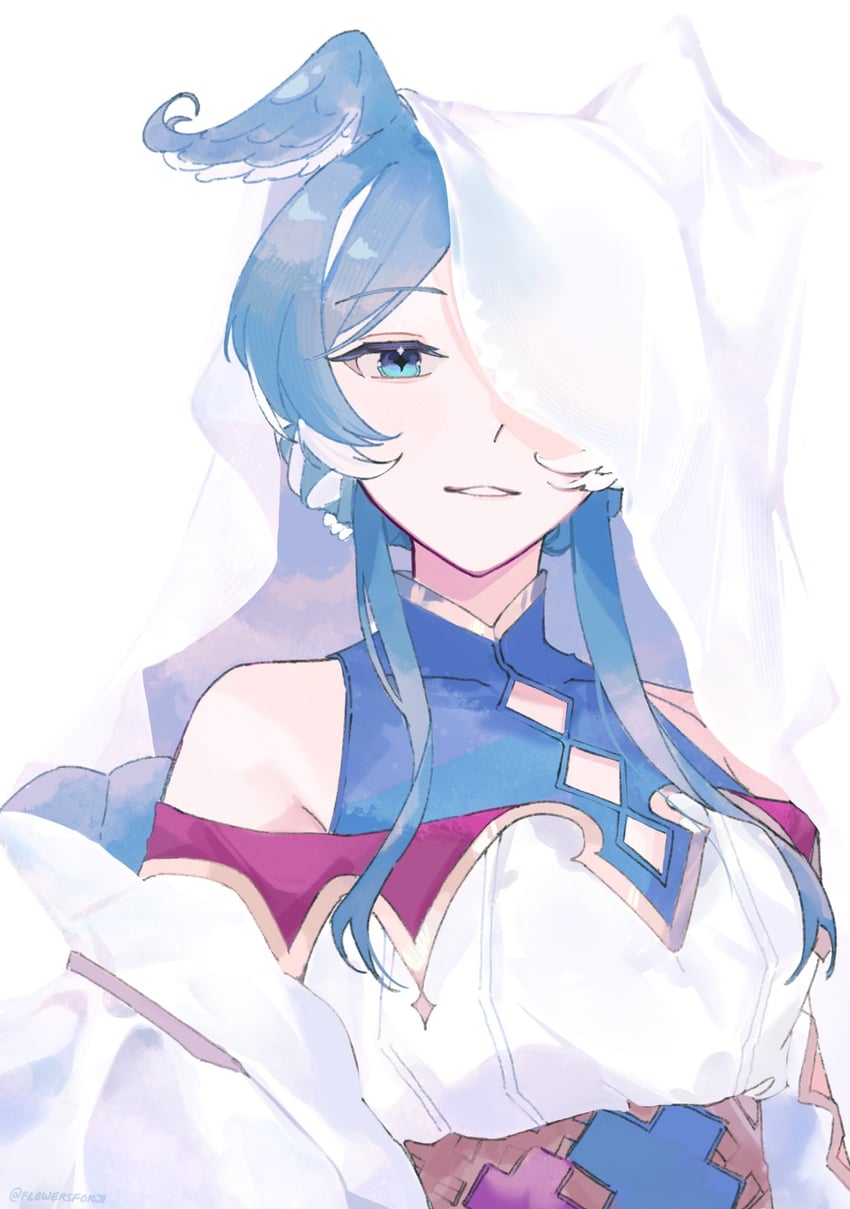 elira pendora (nijisanji and 1 more) drawn by flowersforji