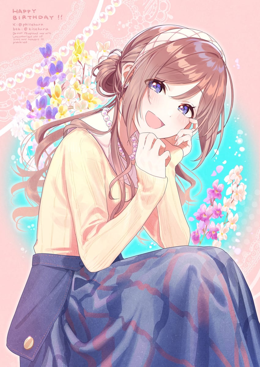 himesaki rinami (idolmaster and 1 more) drawn by pjkuasu
