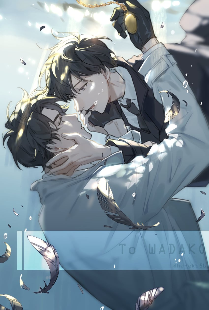 kim dokja and yoo joonghyuk (omniscient reader's viewpoint) drawn by akabane_yu
