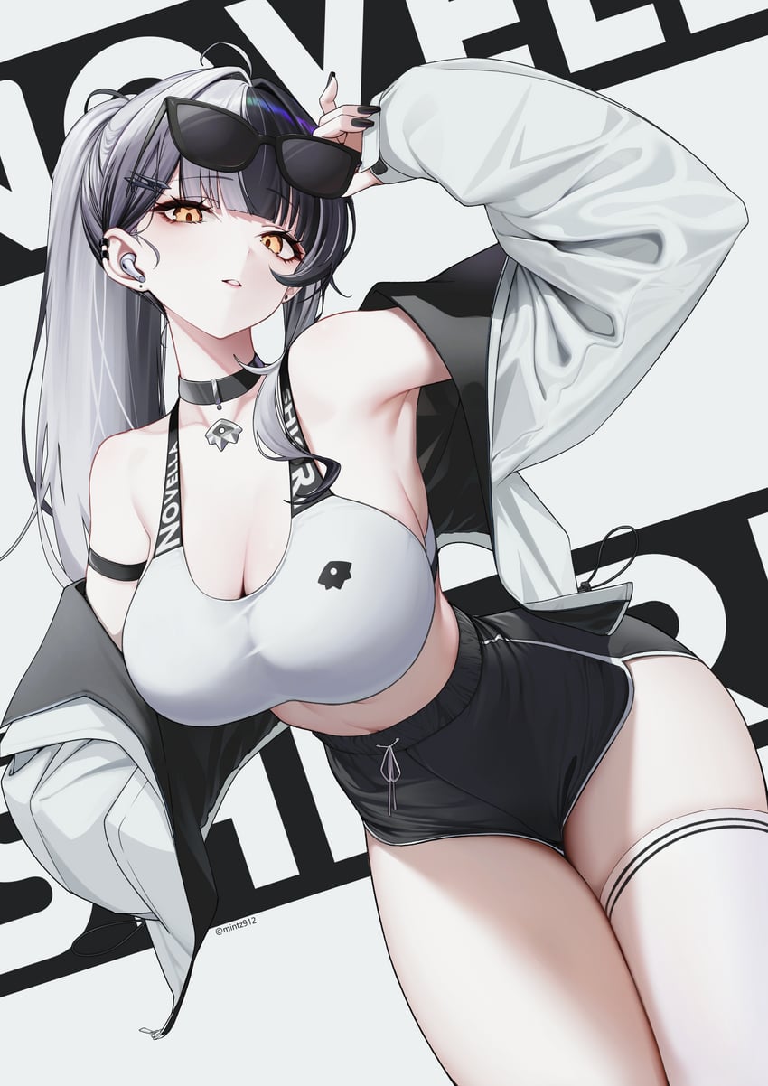 shiori novella (hololive and 1 more) drawn by mintz912