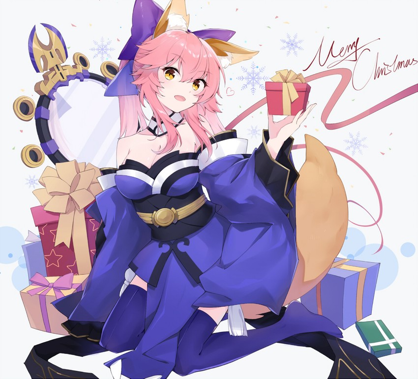tamamo and tamamo no mae (fate and 1 more) drawn by ieufg