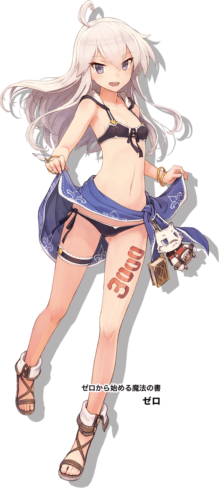 zero and mercenary (zero kara hajimeru mahou no sho) drawn by shizuma_yoshinori