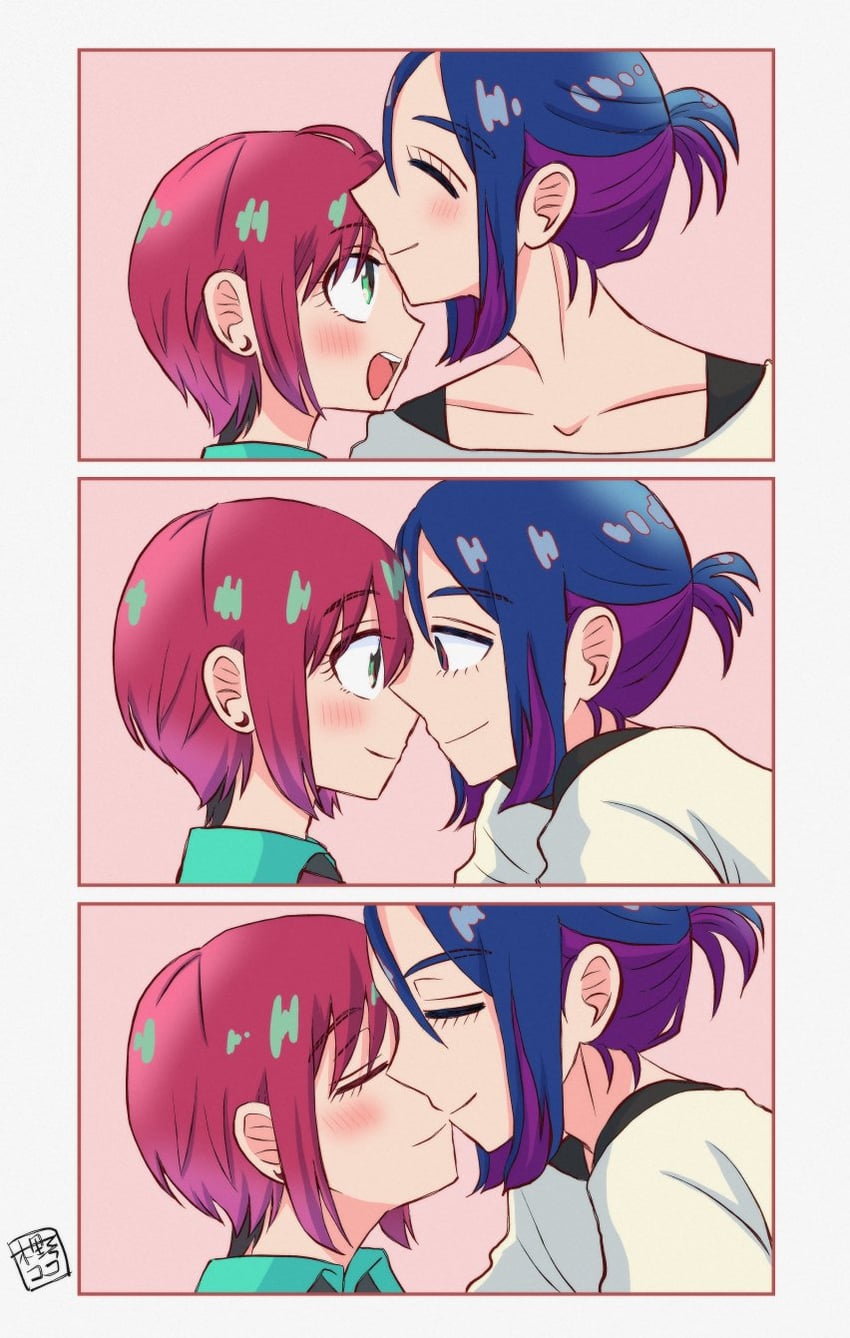 amate yuzuriha and shuji ito (gundam and 1 more) drawn by kinokoko_gq