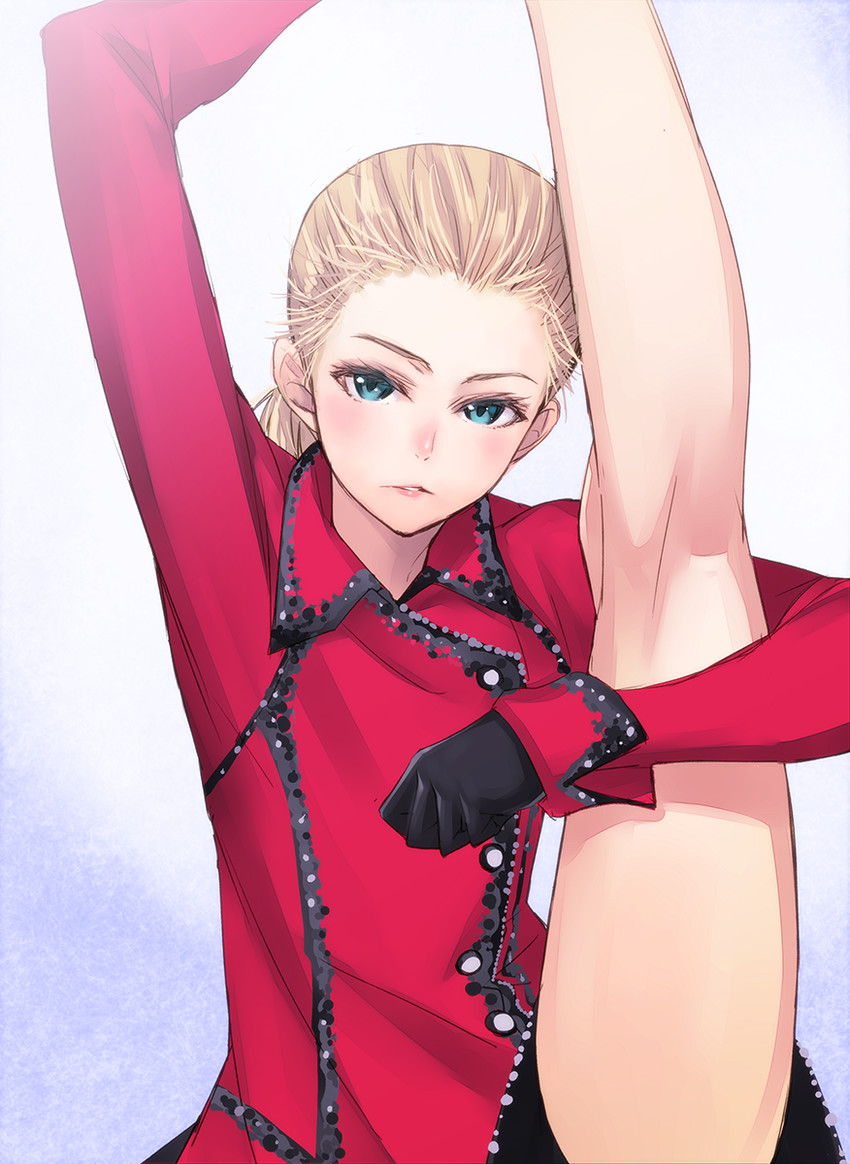 yulia lipnitskaya (real life and 2 more) drawn by matsuryuu