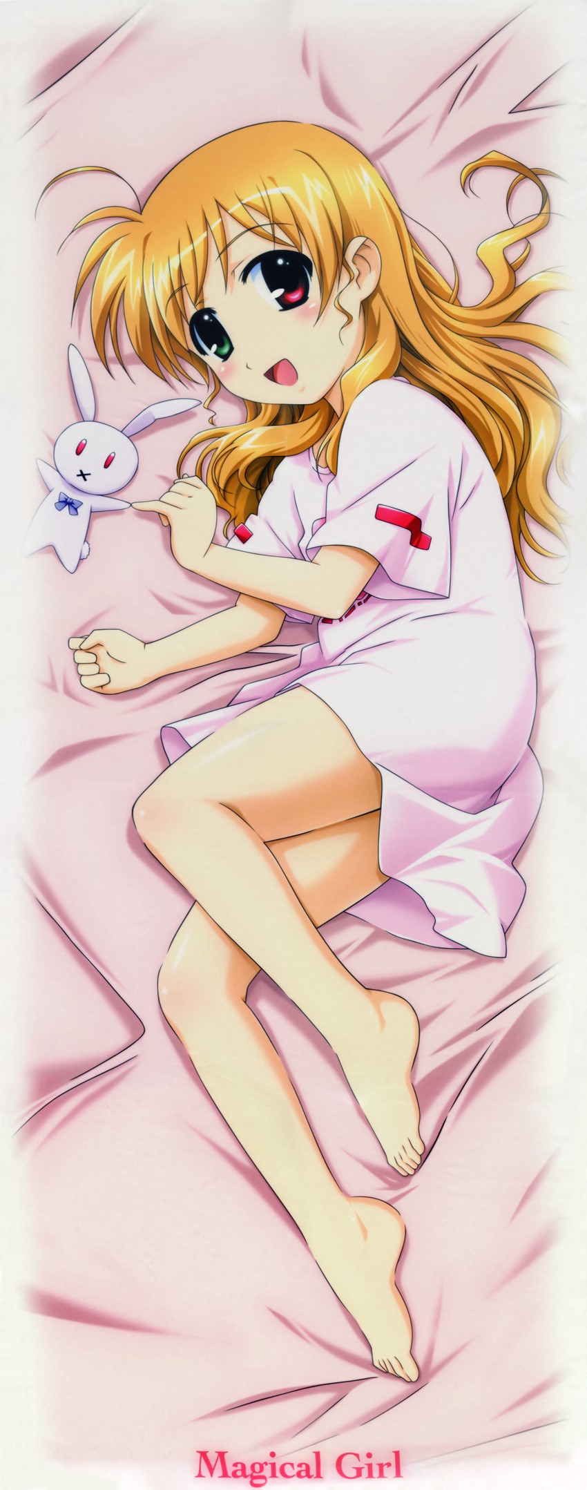 vivio and sacred heart (lyrical nanoha and 1 more) drawn by okuda_yasuhiro