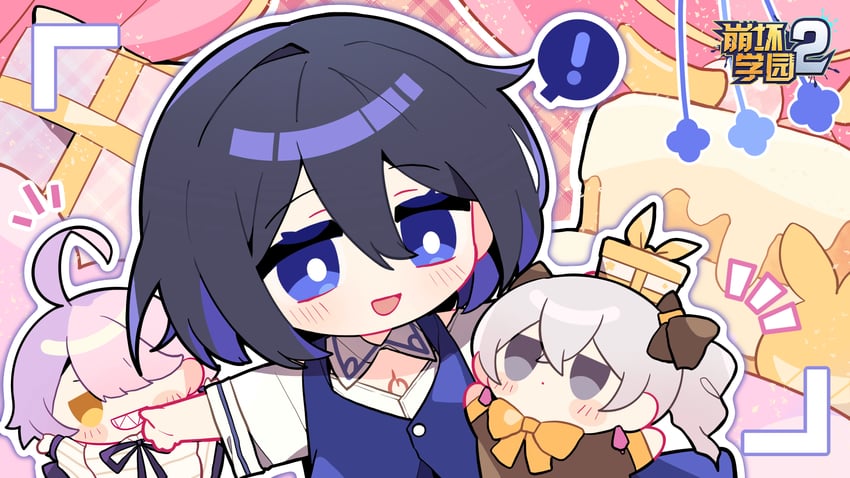 bronya zaychik, seele vollerei, homu, and sin mal (honkai and 1 more)