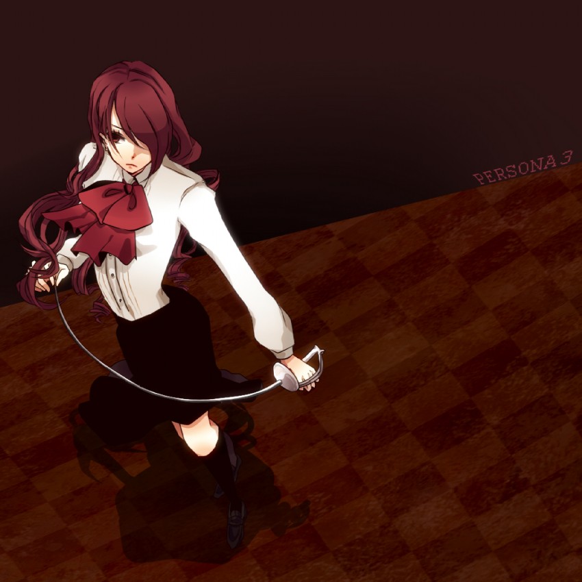 kirijou mitsuru (persona and 1 more) drawn by ichiko_(vein)