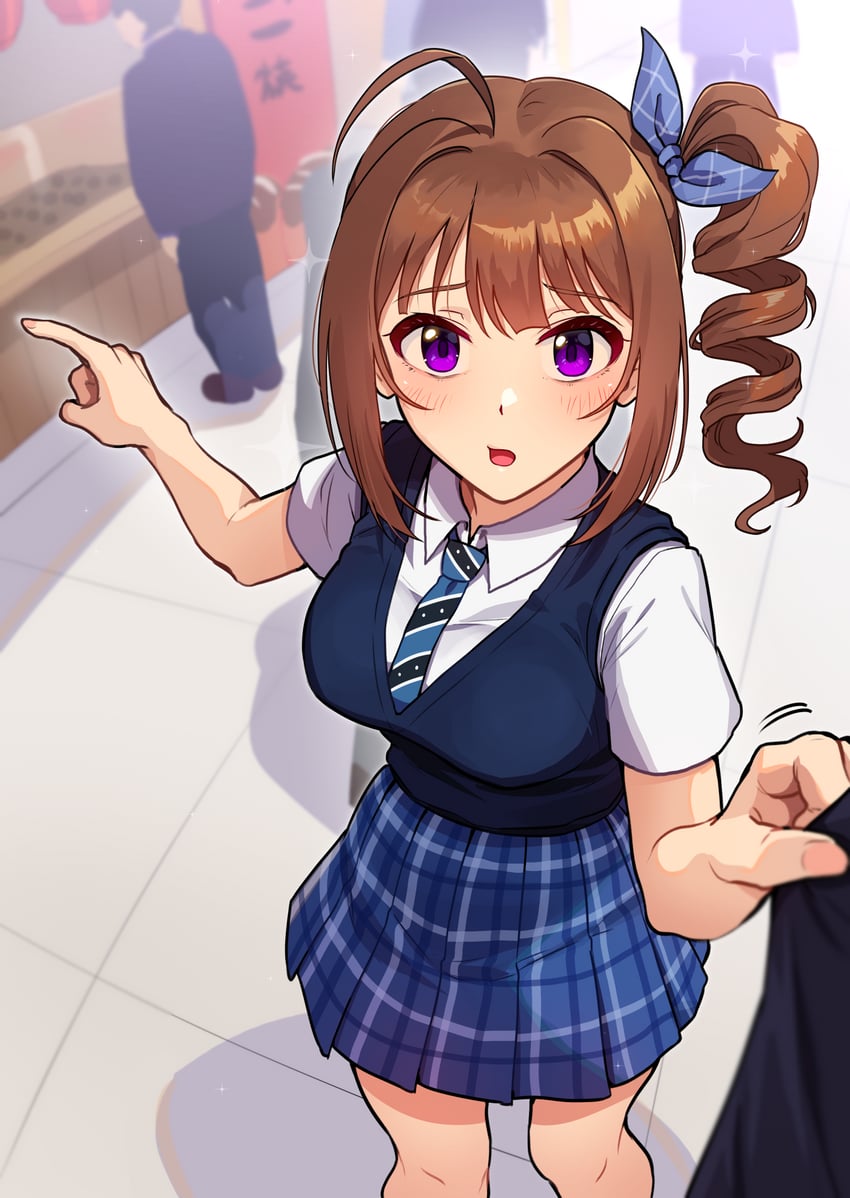 yokoyama nao (idolmaster and 2 more) drawn by kamille_(vcx68)