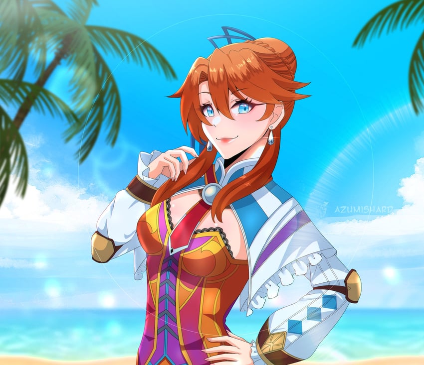 laxia von roswell (ys and 1 more) drawn by azumishard