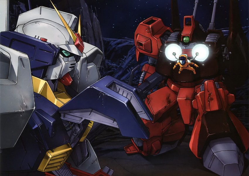 gundam mk ii and rick dias (gundam and 2 more)