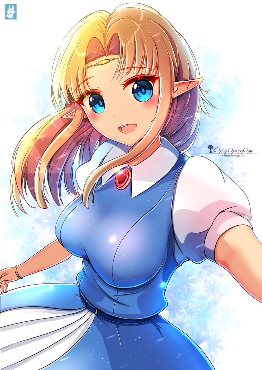 princess zelda (the legend of zelda and 1 more) drawn by chinchongcha
