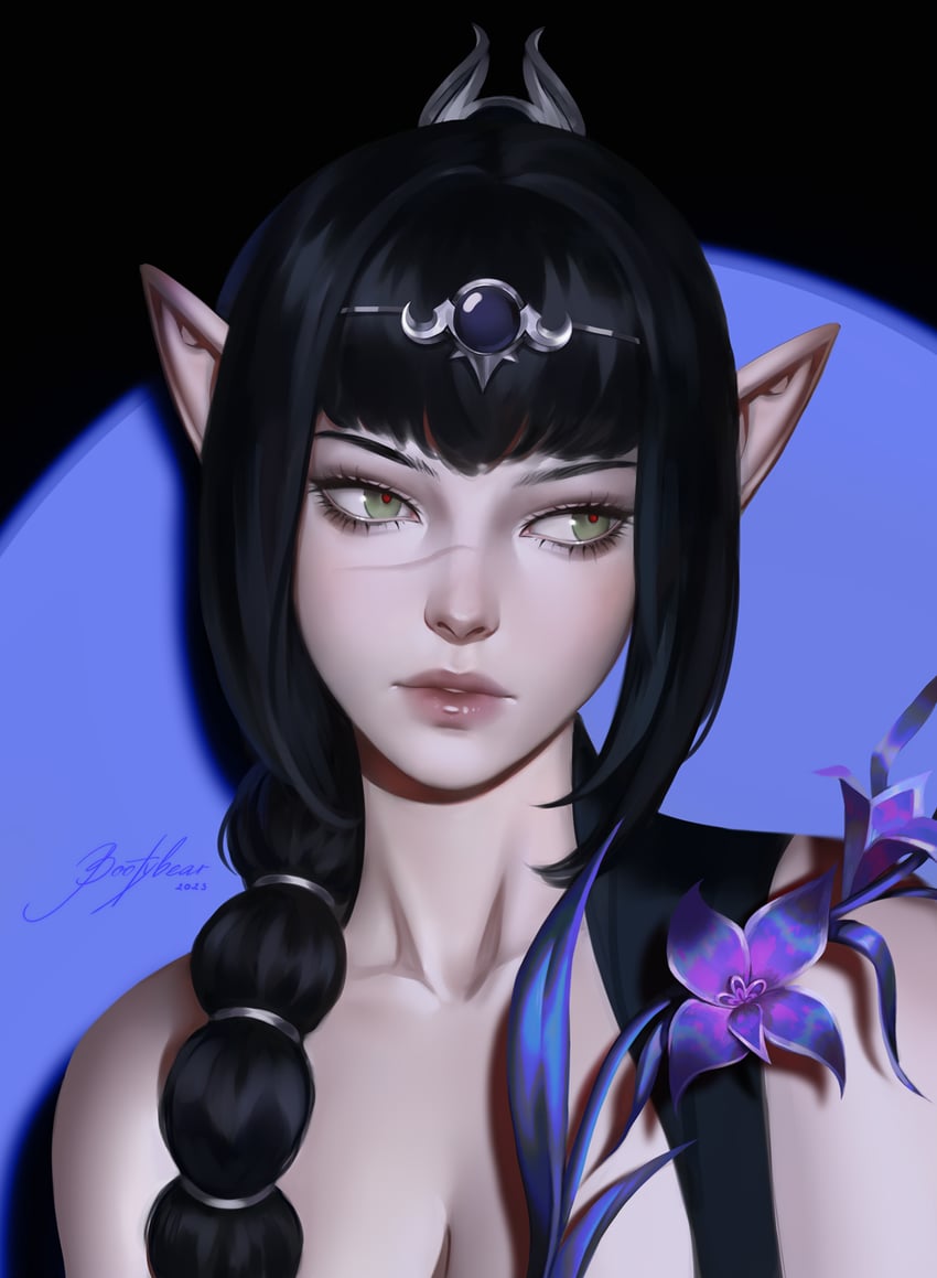 shadowheart (dungeons & dragons and 2 more) drawn by bootybear