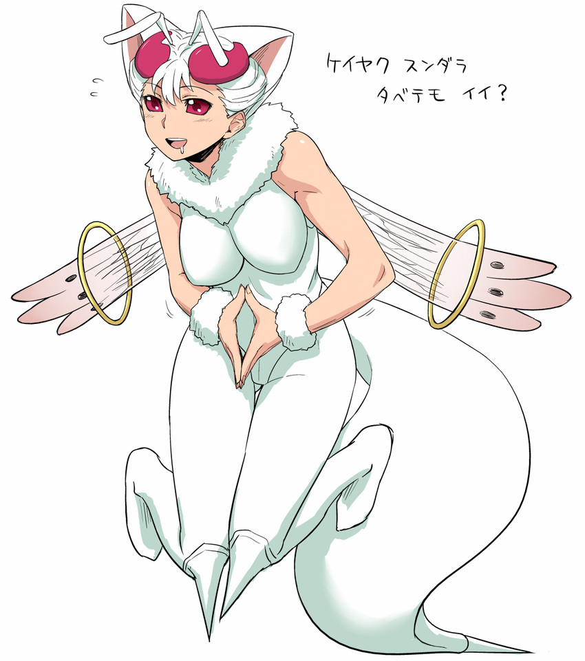 kyubey and q-bee (mahou shoujo madoka magica and 1 more) drawn by itou_yuuji