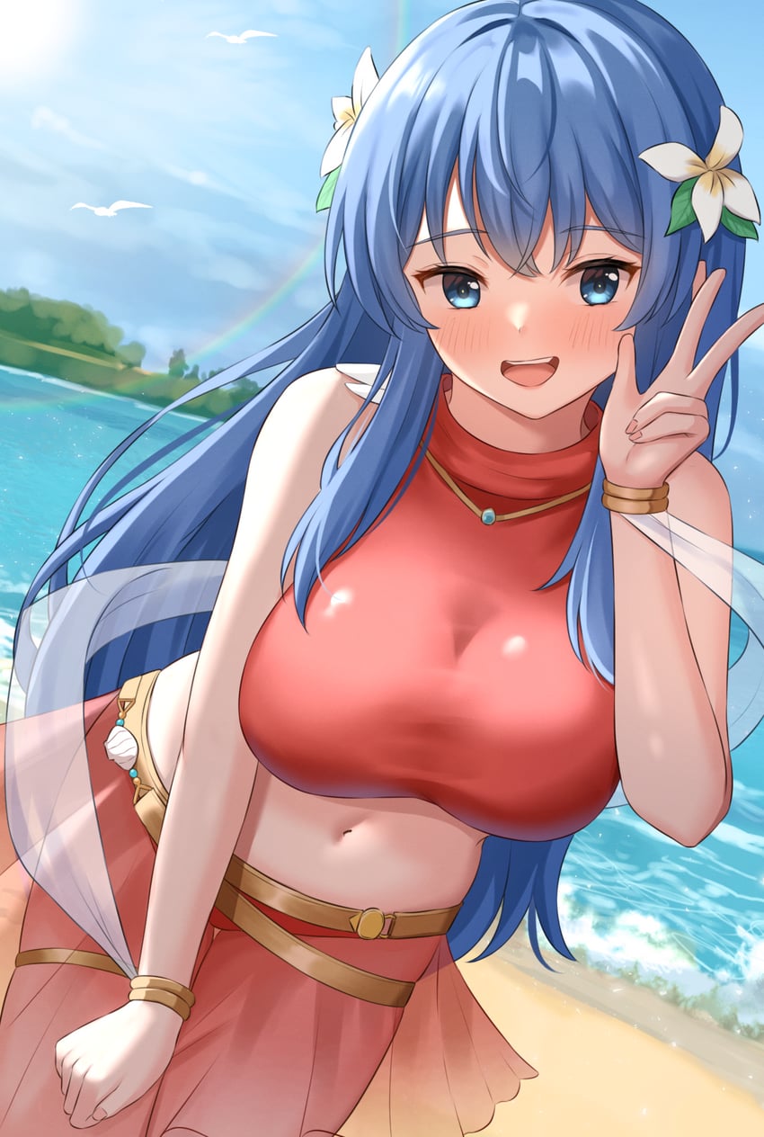 caeda (fire emblem and 2 more) drawn by tsuruyama_(tenten)