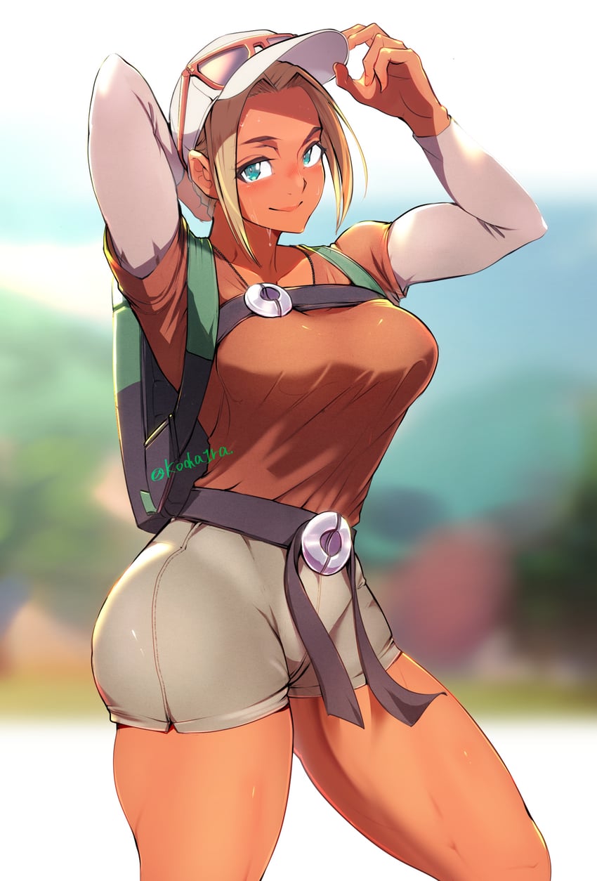 hiker (pokemon and 1 more) drawn by koda1ra