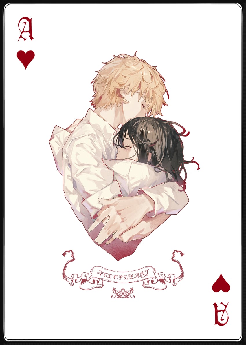 denji and nayuta (chainsaw man) drawn by dino_(dinoartforame)