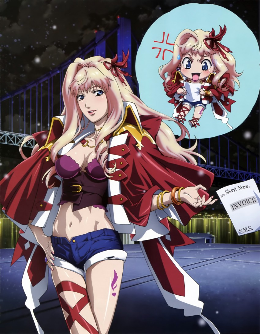 sheryl nome (macross and 2 more) drawn by marufuji_hirotaka