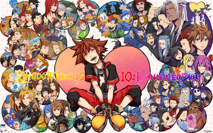 tifa lockhart, cloud strife, aerith gainsborough, sephiroth, yuffie kisaragi, and 104 more (final fantasy and 29 more) drawn by noitigo-fuck