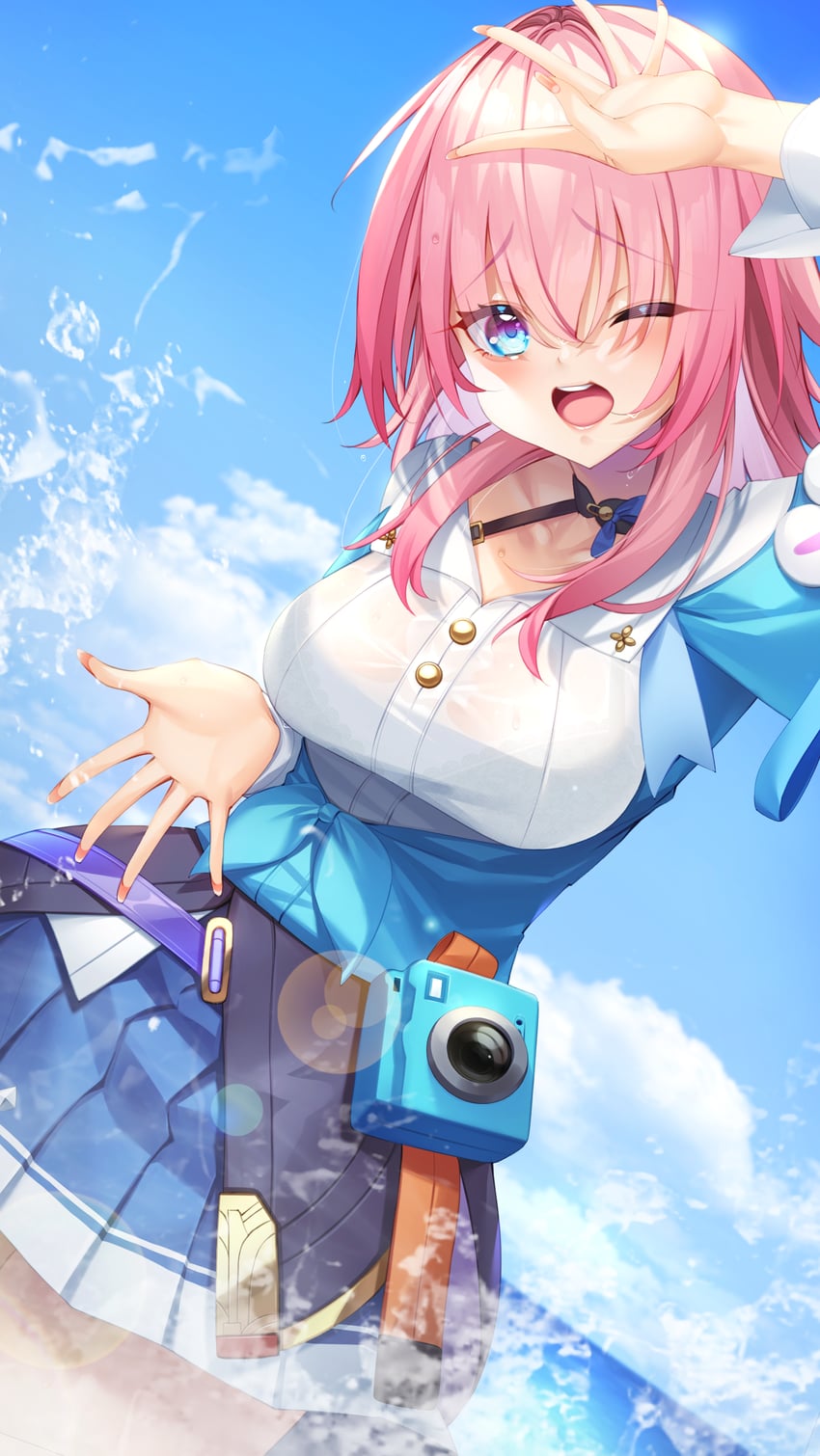 march 7th (honkai and 1 more) drawn by chikuwabuta