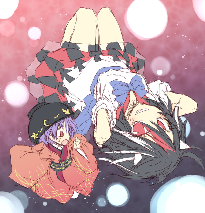 kijin seija and sukuna shinmyoumaru (touhou) drawn by satou_kibi