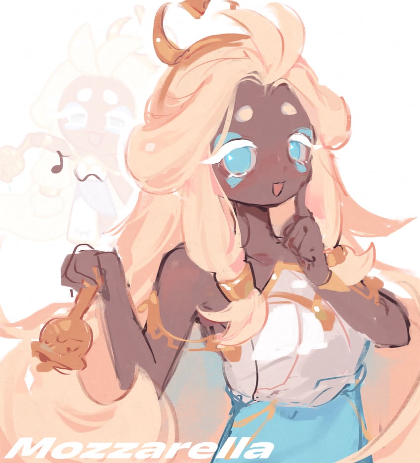 mozzarella cookie (cookie run and 1 more) drawn by 8042_new