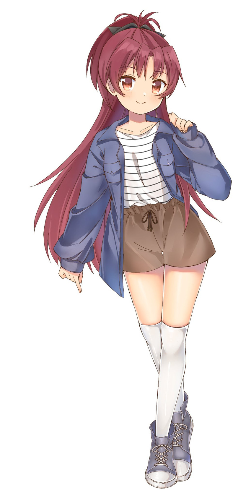 sakura kyoko (mahou shoujo madoka magica) drawn by ruru_(rurumagi)