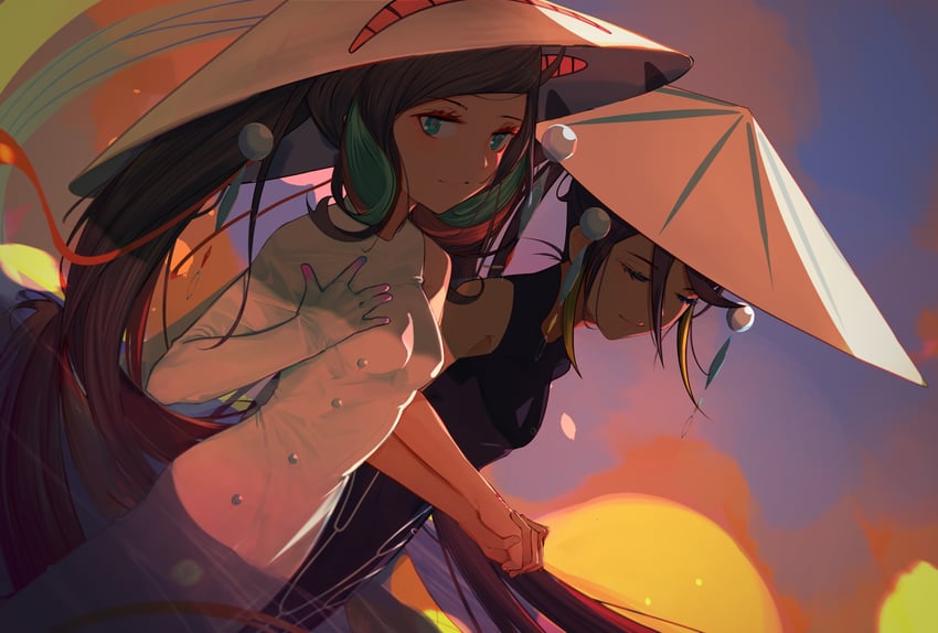trung trac and trung nhi (fate and 1 more) drawn by rorochan8394