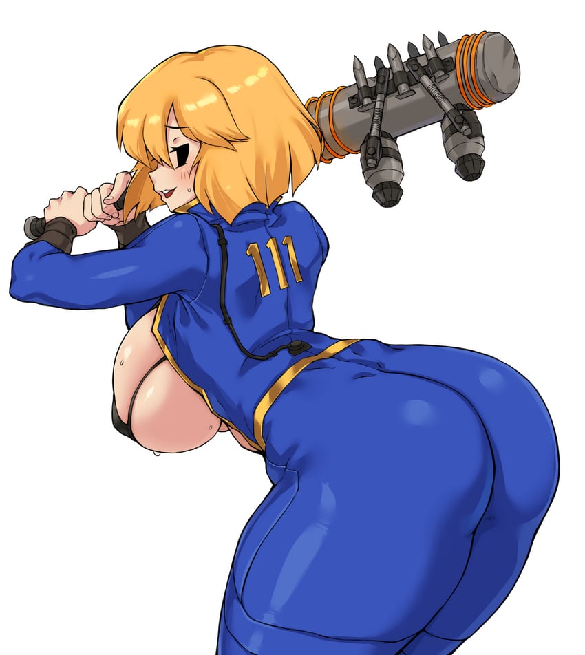 vault girl (fallout and 1 more) drawn by cleanerjay