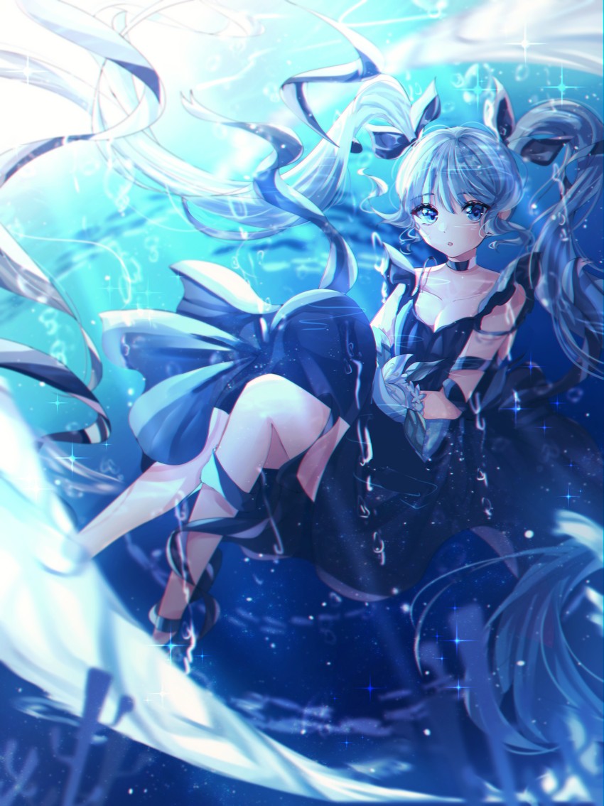 hatsune miku (vocaloid and 1 more) drawn by wine_(2148_wine)