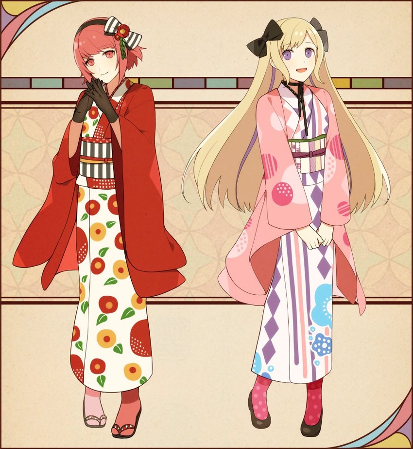 elise and sakura (fire emblem and 1 more) drawn by aym_(ash3ash3ash)
