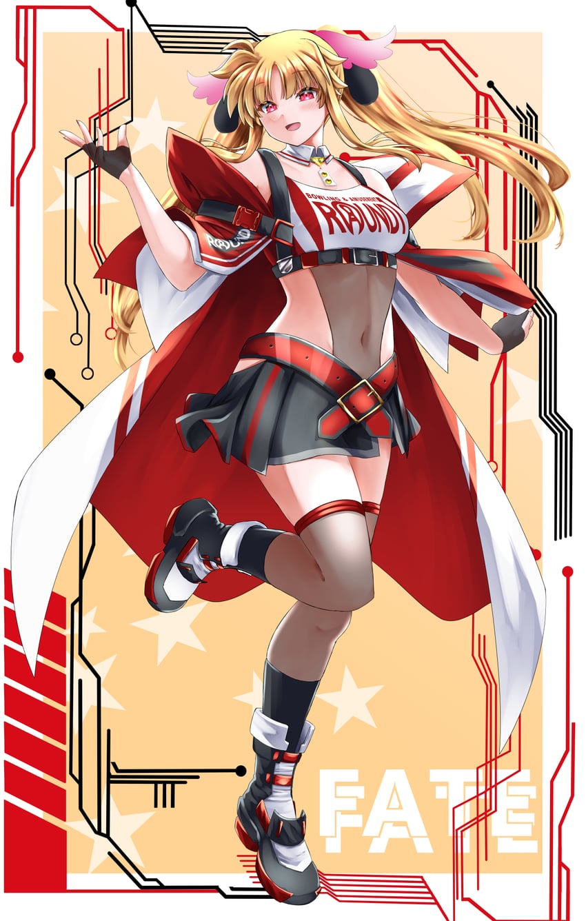 fate testarossa (lyrical nanoha and 4 more) drawn by sougetsu_izuki