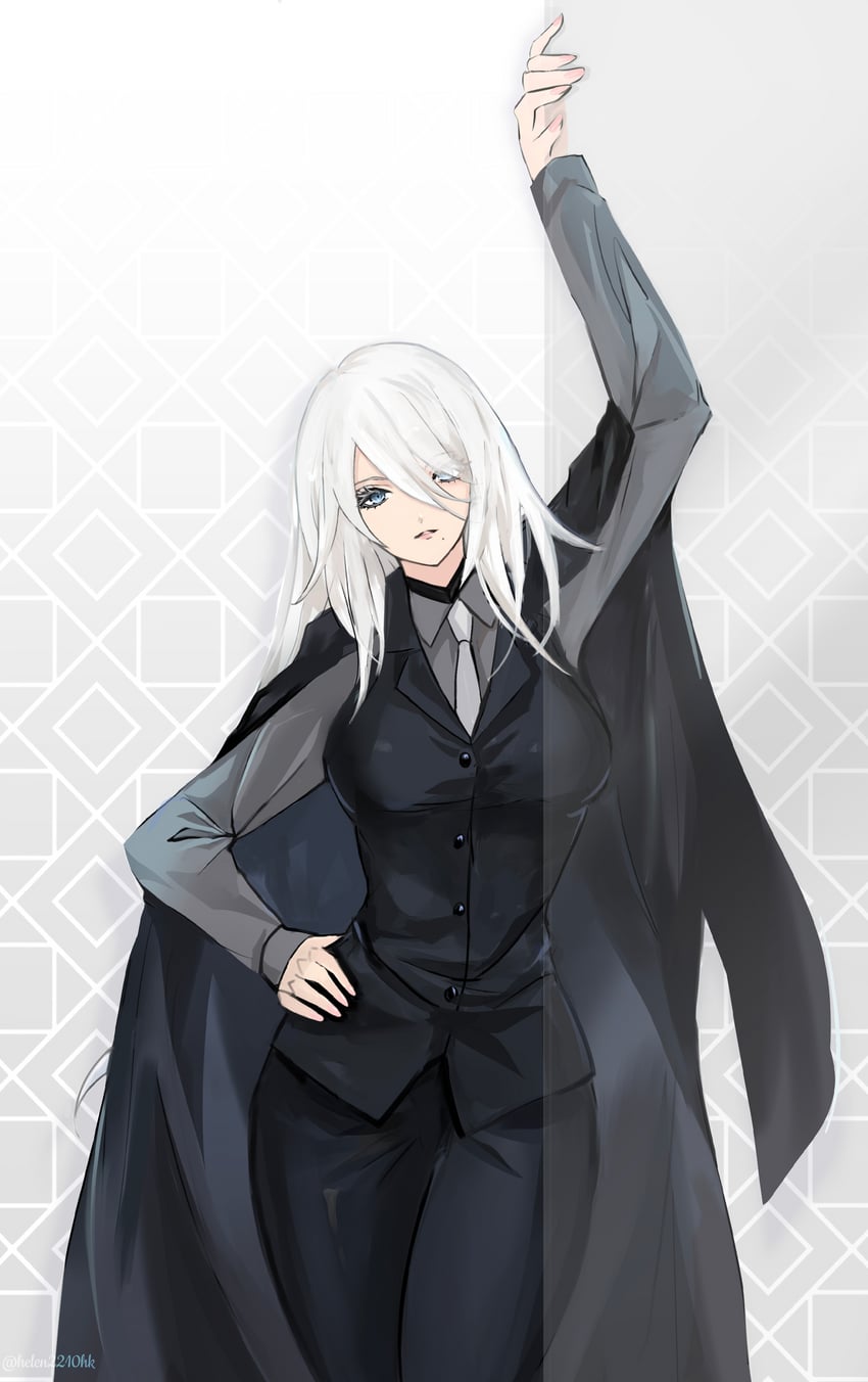 a2 (nier and 1 more) drawn by helen_(helen2210hk)