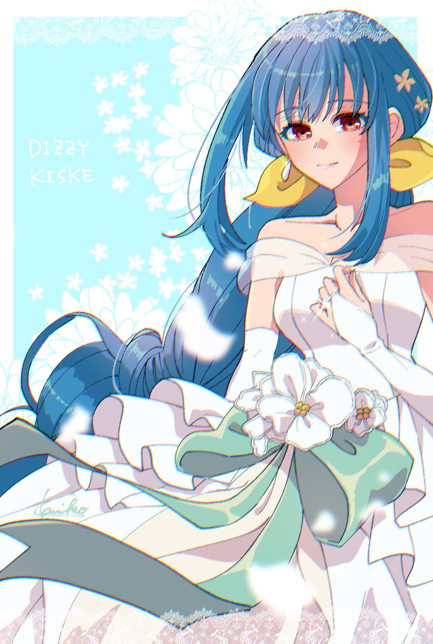 dizzy (guilty gear and 2 more) drawn by kanea_(nikoinoillust)