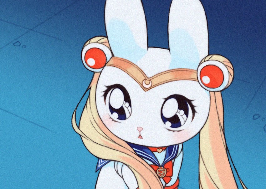 tsukino usagi and sailor moon (bishoujo senshi sailor moon and 2 more) drawn by robot_(pixiv_42325944)