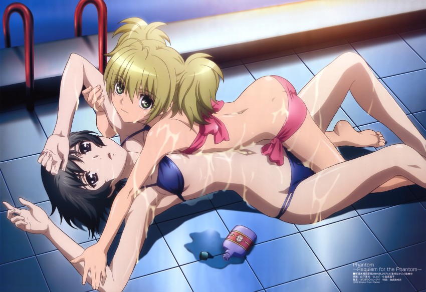 ein and cal devens (megami magazine and 2 more) drawn by yamashita_yoshimitsu