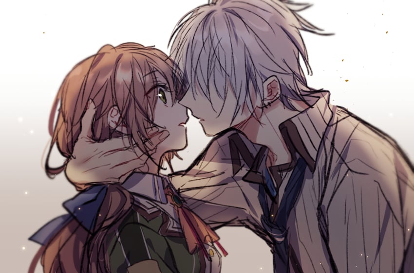 towa herschel and crow armbrust (eiyuu densetsu and 2 more) drawn by soap_(user_kghh4755)